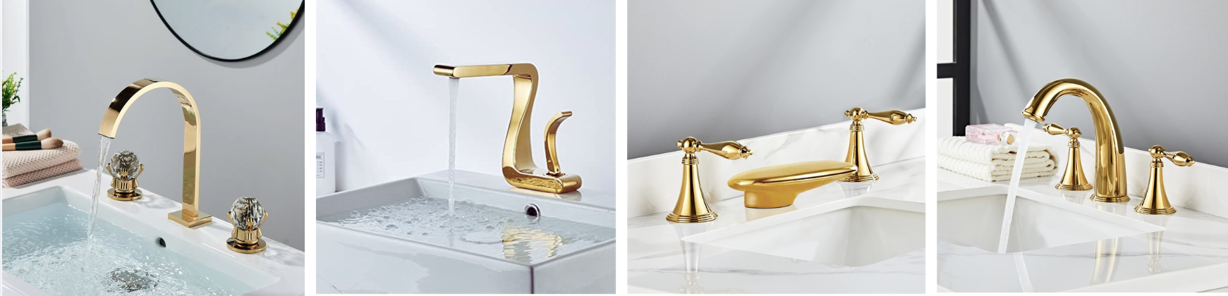 Gold Bathroom Faucets